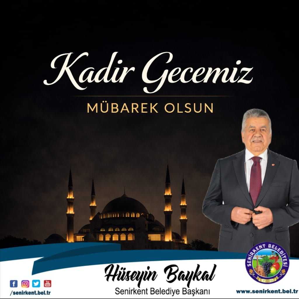 Kadir Gecemiz Mübarek Olsun