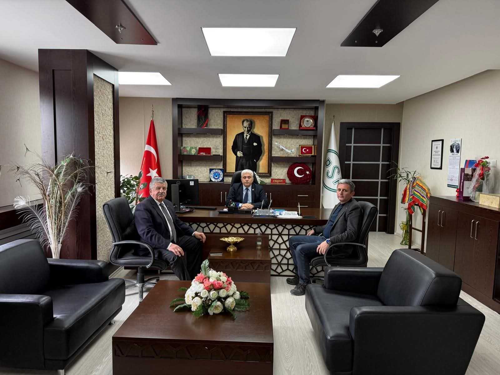 Belediye Başkanımız DSİ Yetkilileriyle Bir Araya Geldi