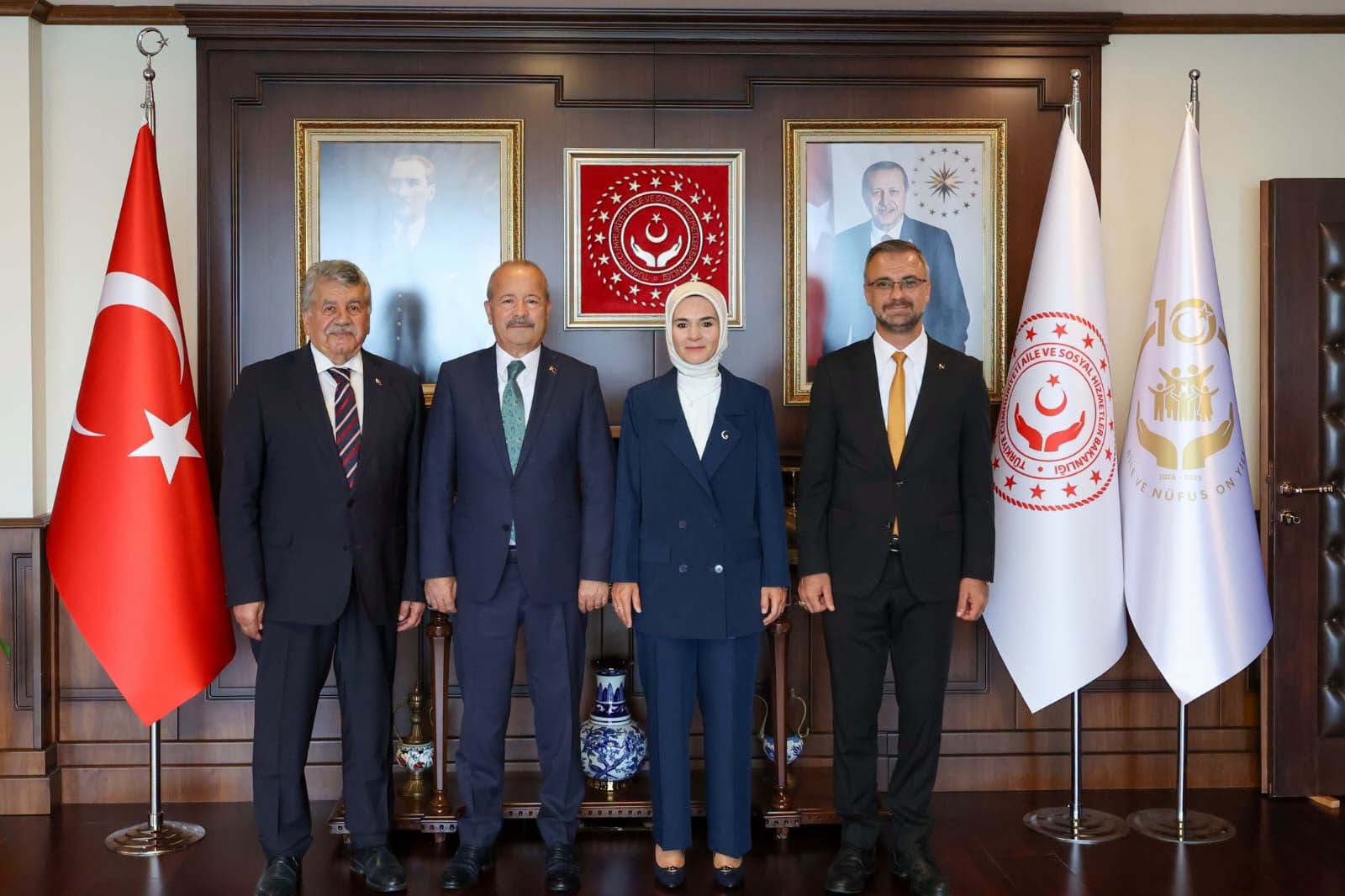 Başkanımız Hüseyin Baykal, Ankara Temaslarını Sürdürüyor: Engelsiz Yaşam Merkezi Çok Yakında Hizmete Giriyor