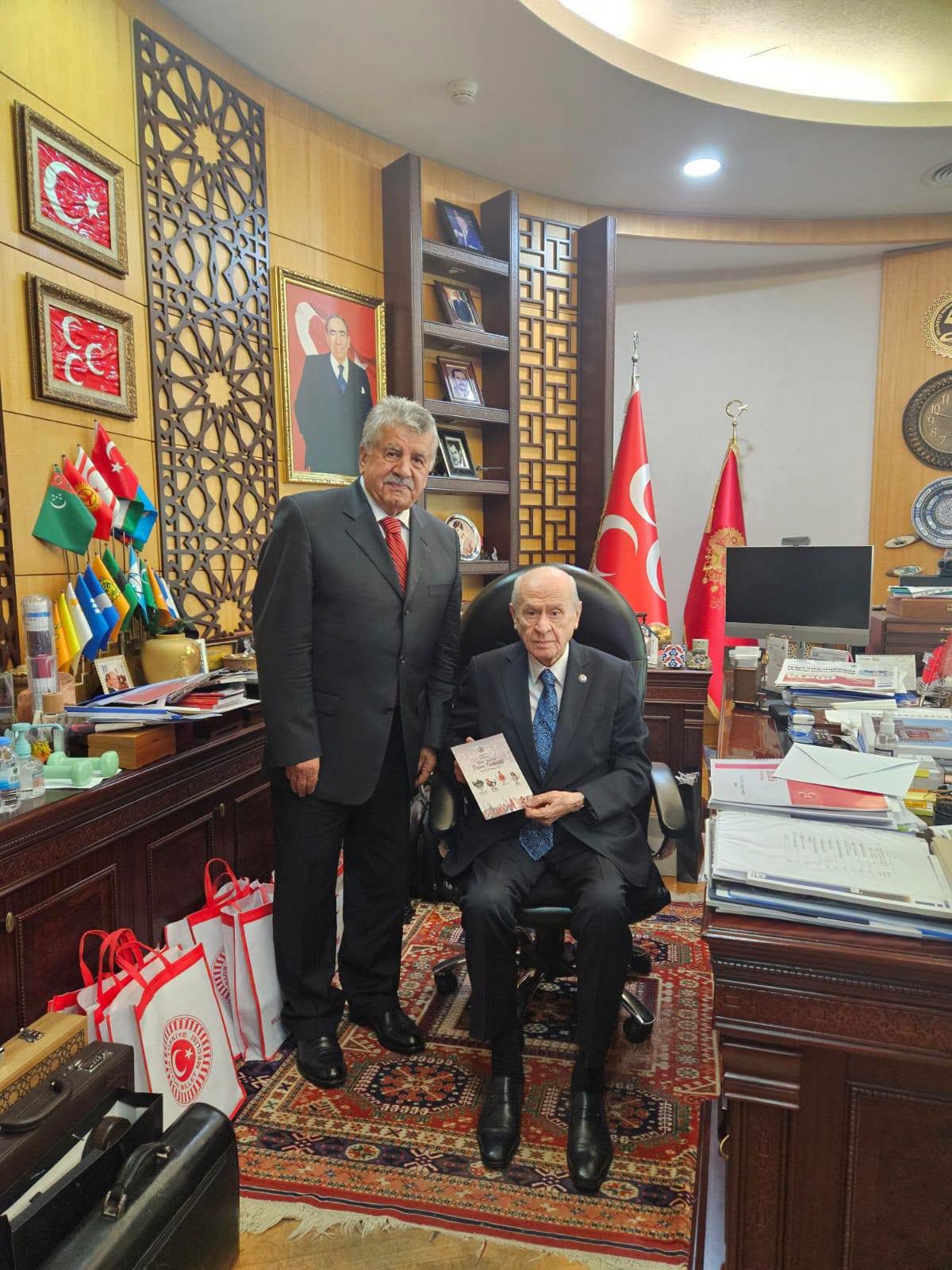 Senirkent Belediye Başkanı Hüseyin Baykal, Liderimiz Sayın Devlet Bahçeli’yi Makamında Ziyaret Etti