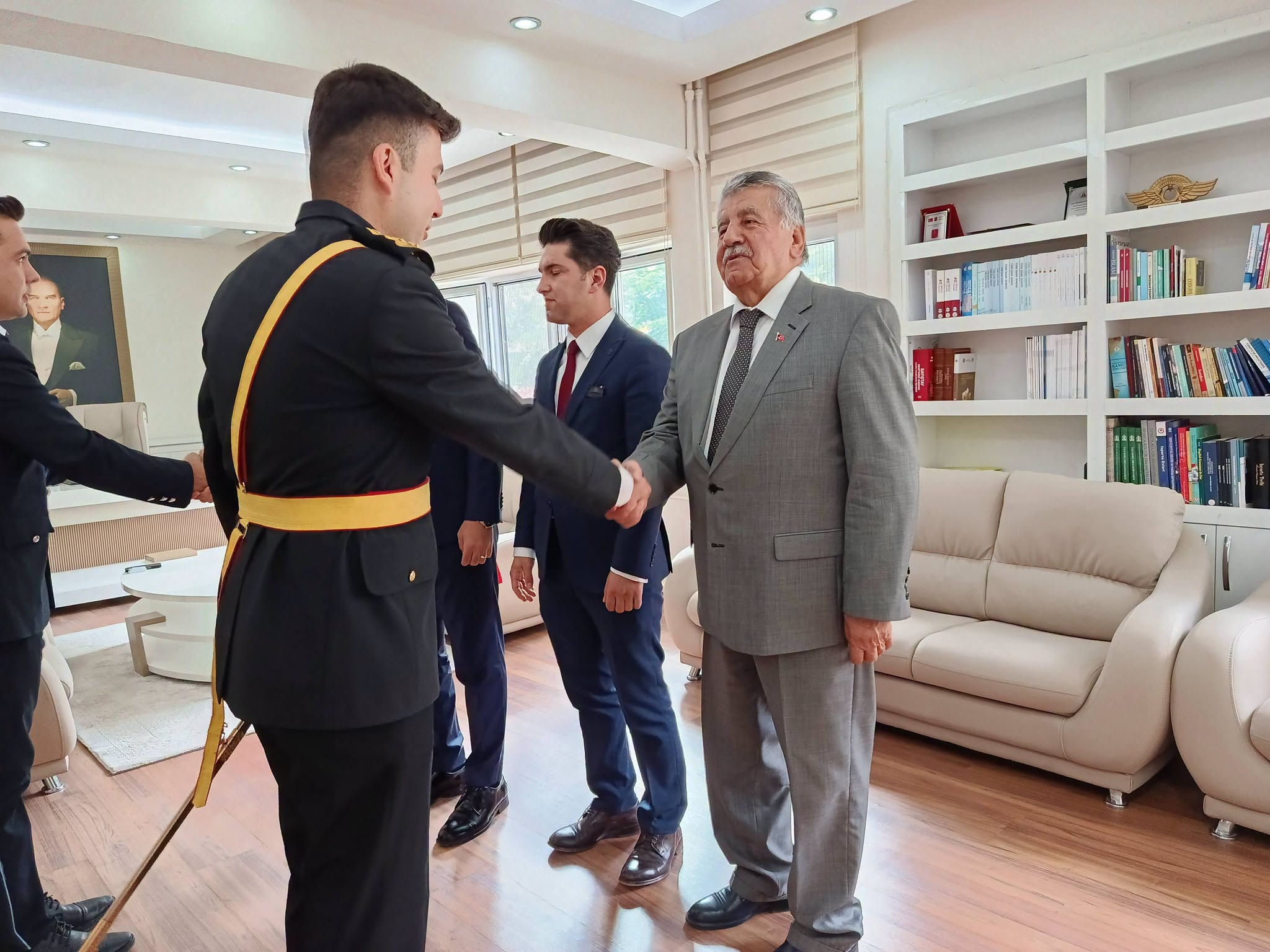30 Ağustos Zafer Bayramı Kutlamaları Kapsamında Tebrik Töreni Düzenlendi